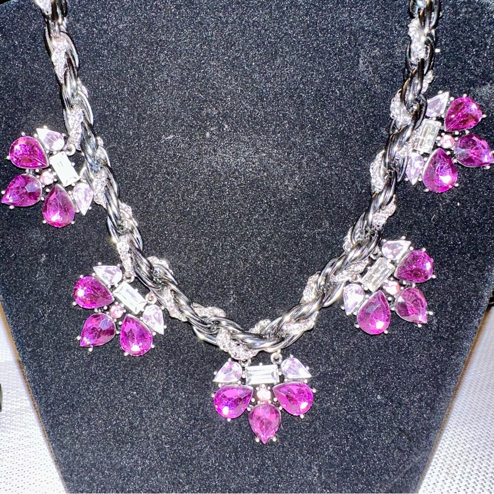 Lane Bryant Purple Statement Necklace